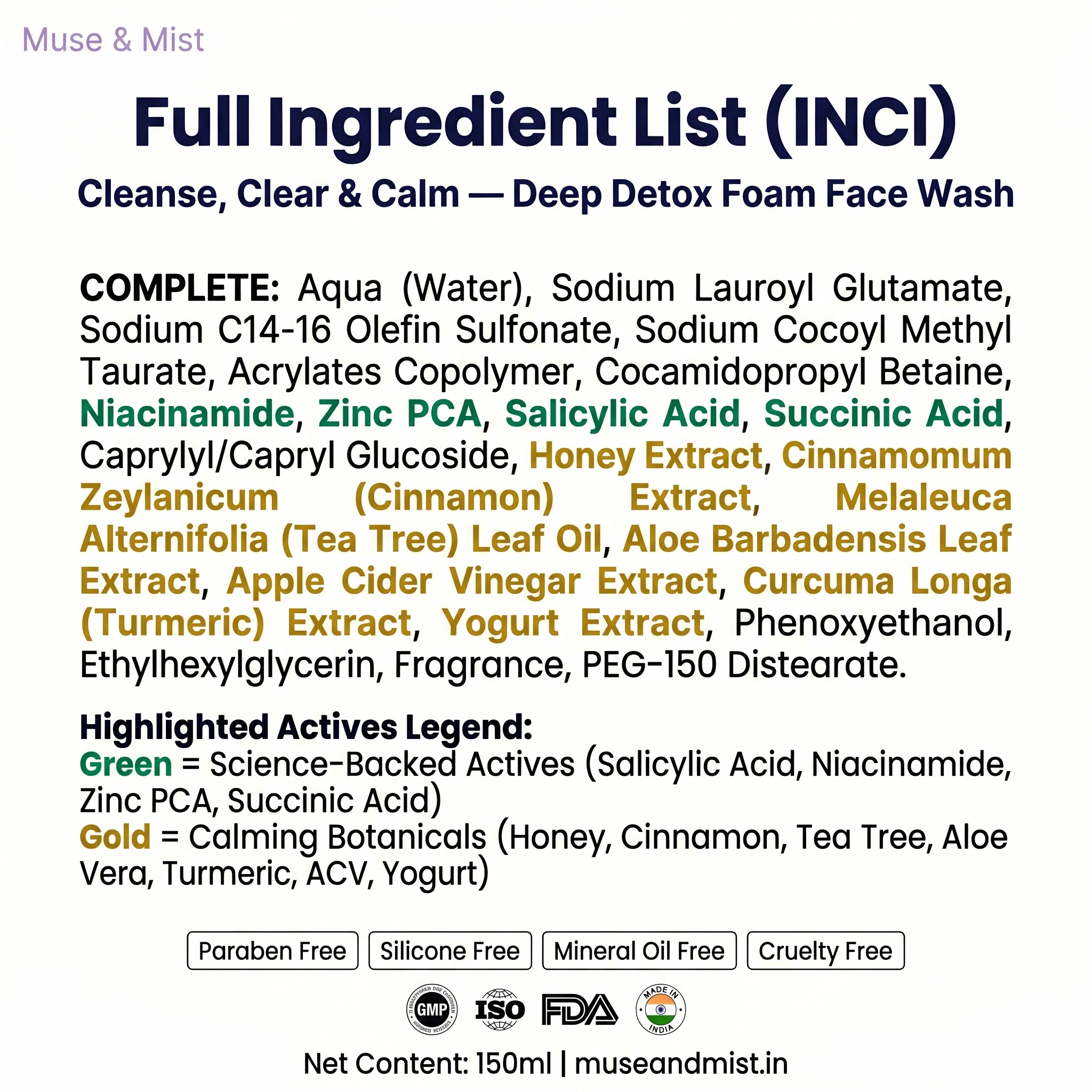 Cleanse, Clear & Calm - 6